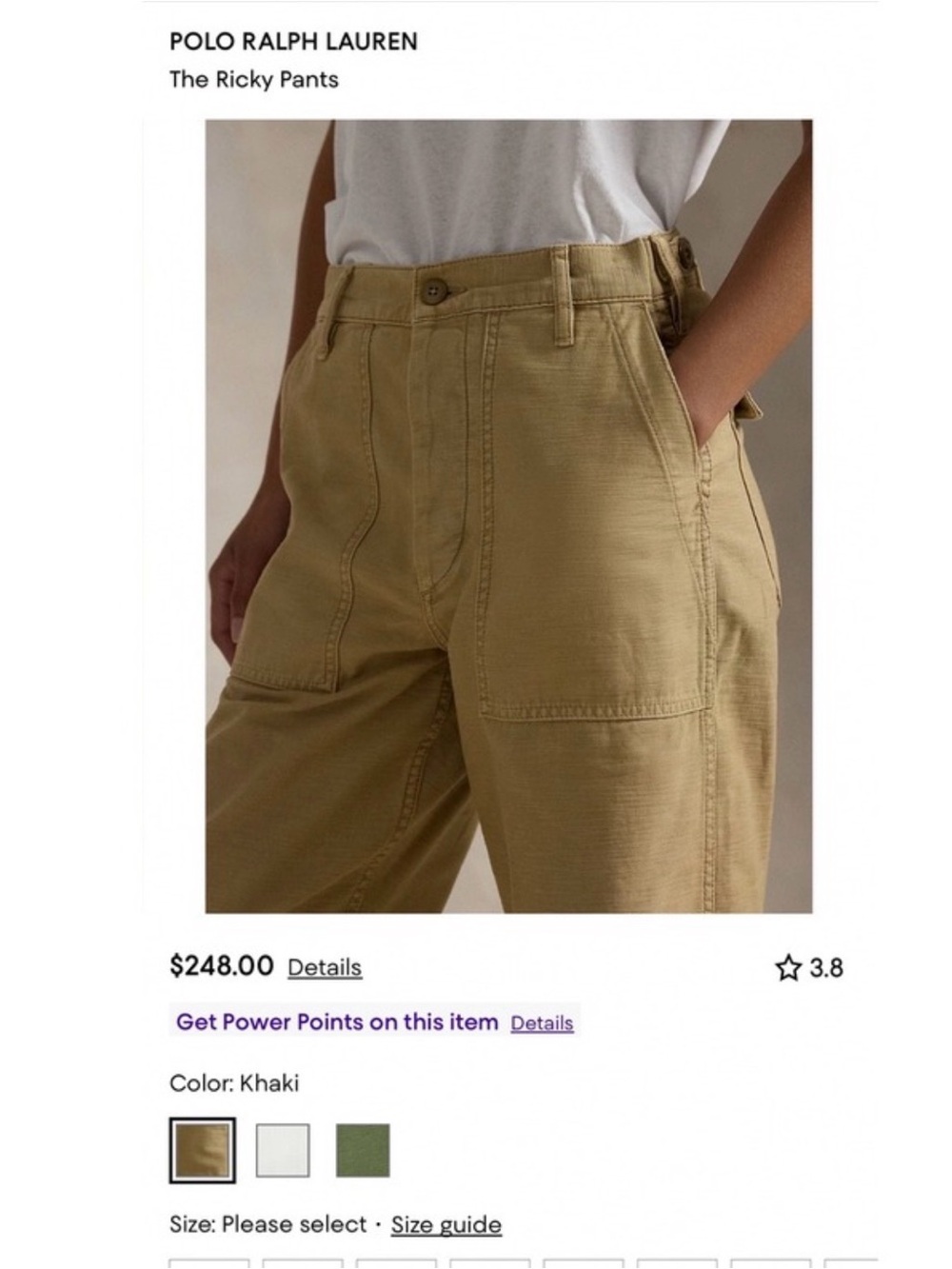 Ralph Lauren Ricky Pant - Picture 3 of 6